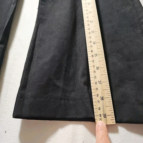 NWT Mango MNG Trousers Pants Women SZ 12 Straight High Rise - Picture 9 of 12